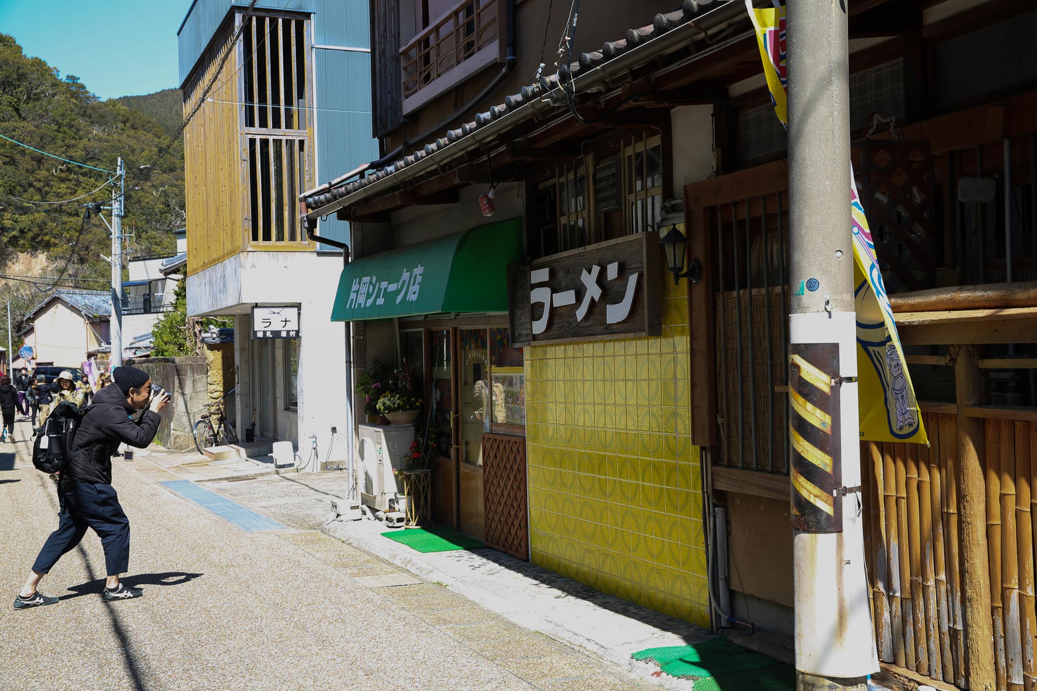 まち歩き撮影講座(外ロケ中)